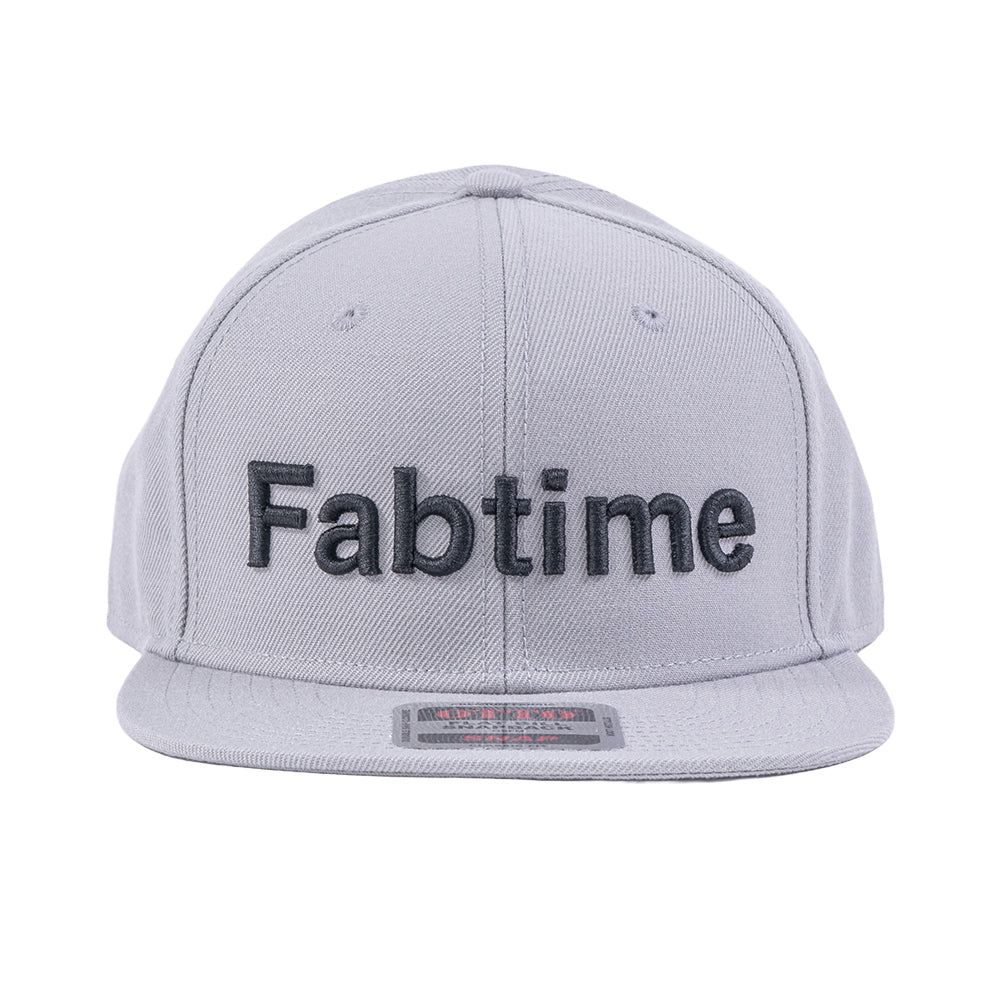 FLAT VISOR CAP GRAY