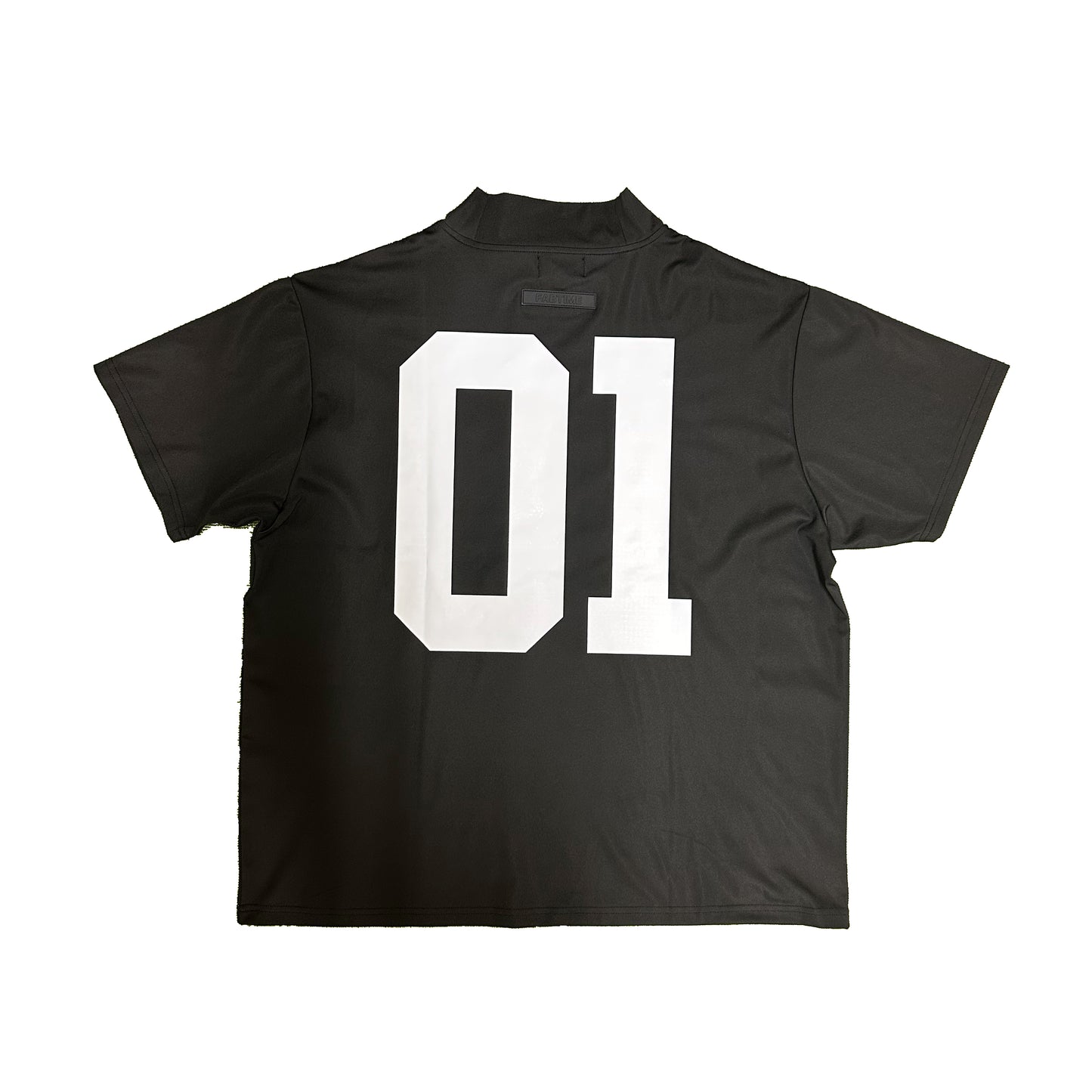 NUMBER MOCK NECK