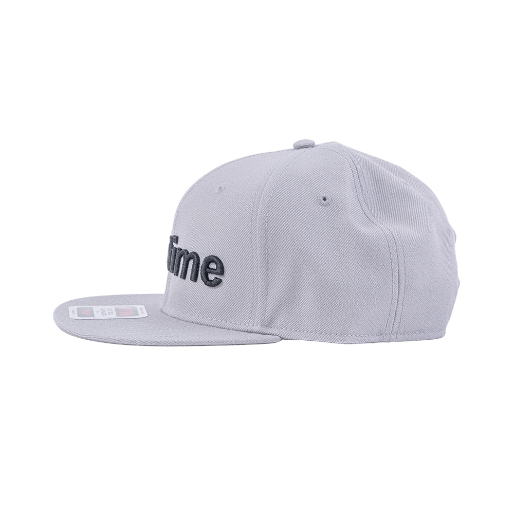 FLAT VISOR CAP GRAY
