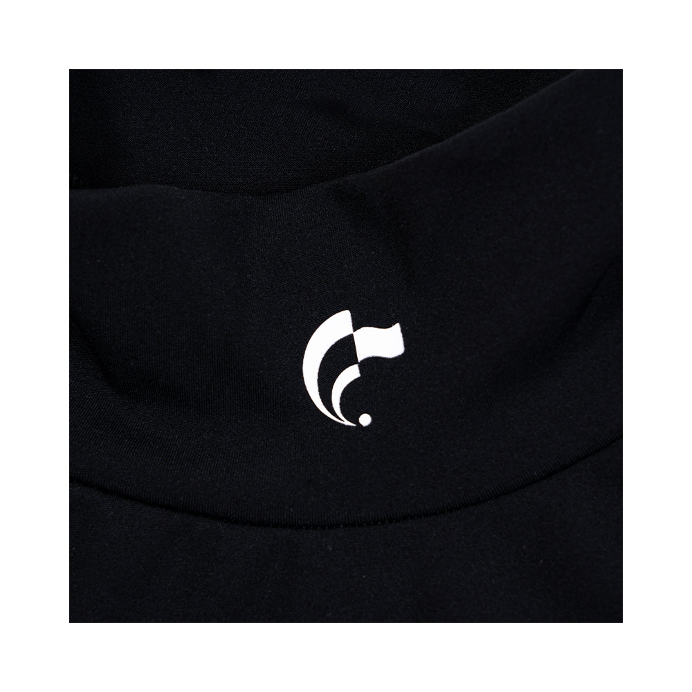 WARM MOCK NECK LONG TEE