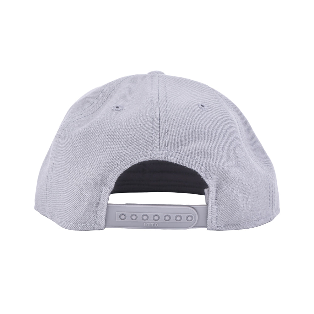 FLAT VISOR CAP GRAY