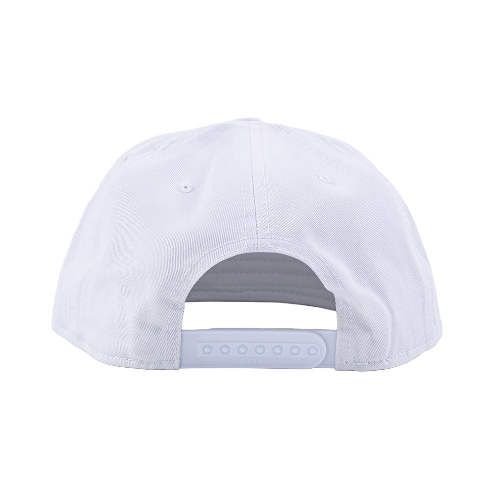 FLAT VISOR CAP WHITE