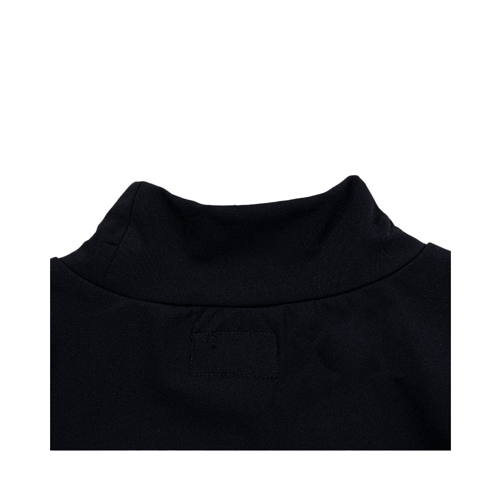 WARM MOCK NECK LONG TEE