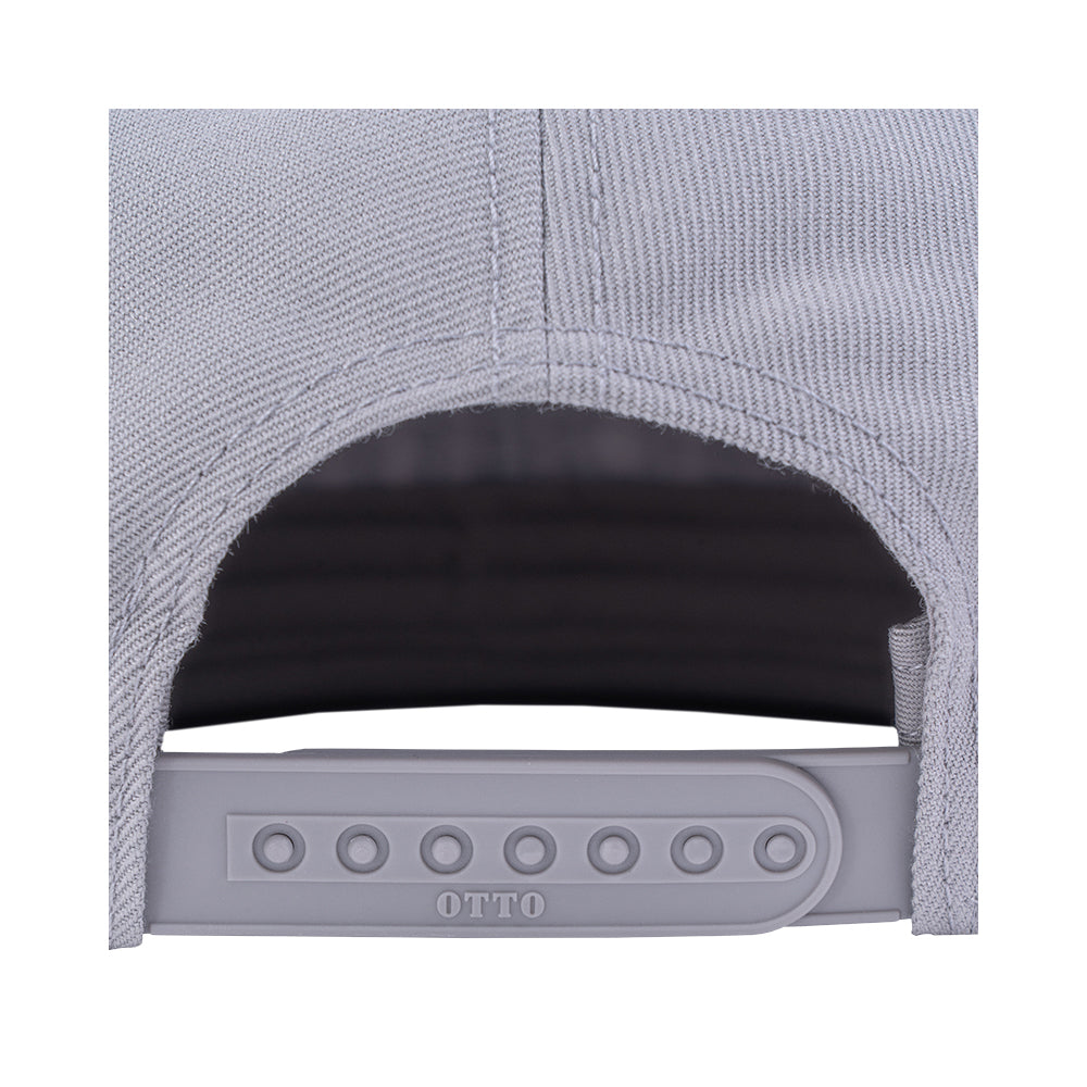 FLAT VISOR CAP GRAY
