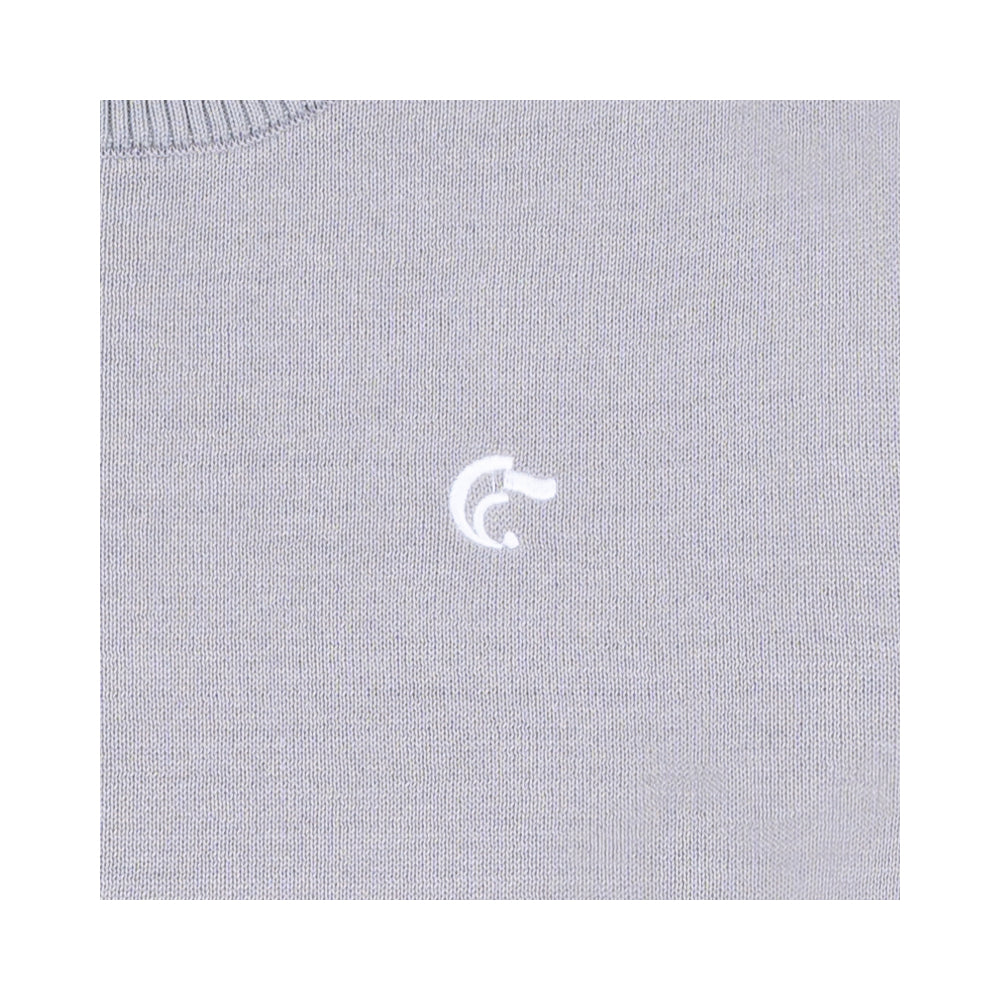 JACQUARD KNIT GRAY