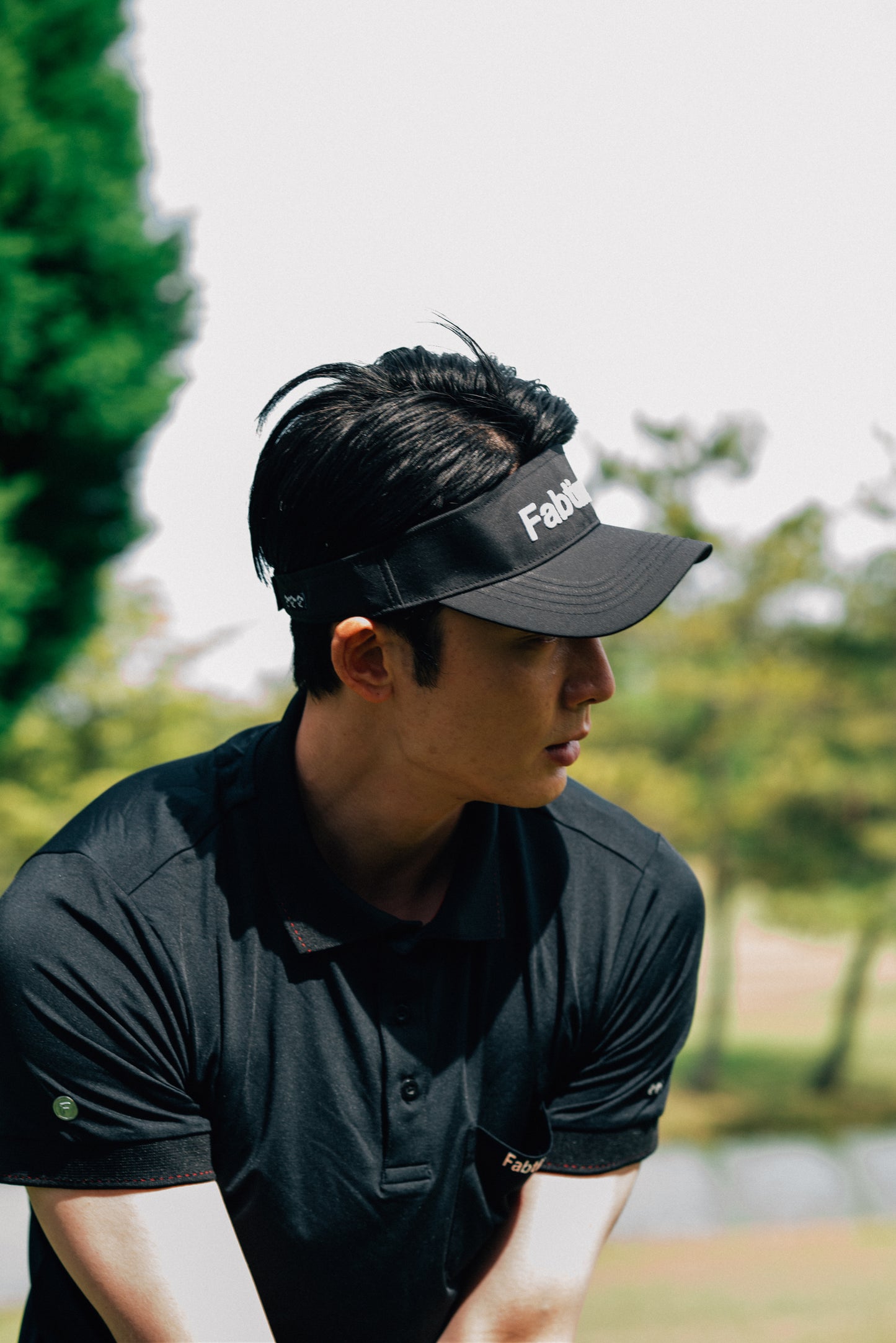 BASIC LOGO VISOR BLACK