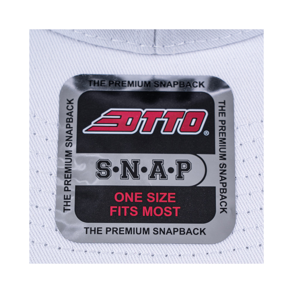 FLAT VISOR CAP WHITE