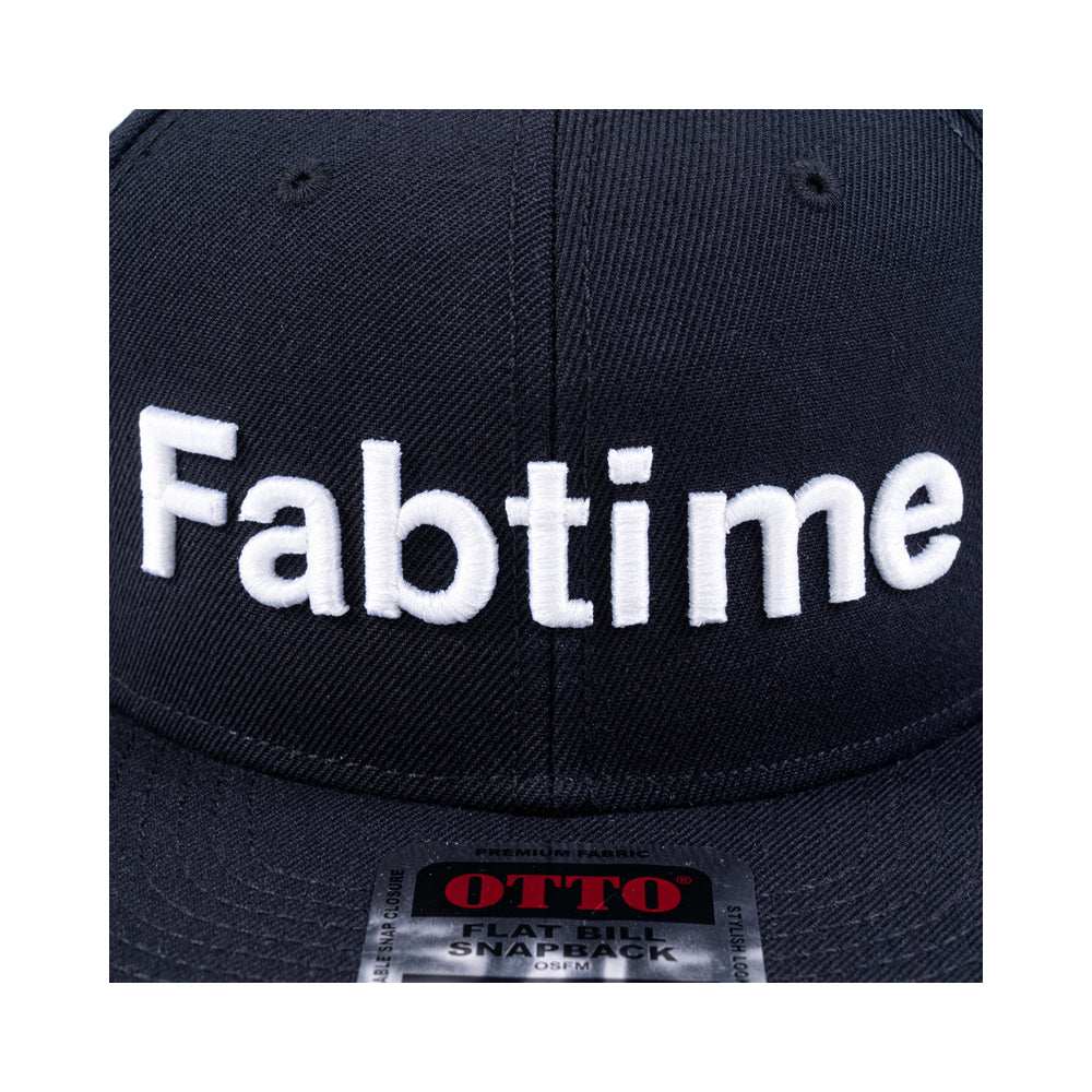 FLAT VISOR CAP BLACK
