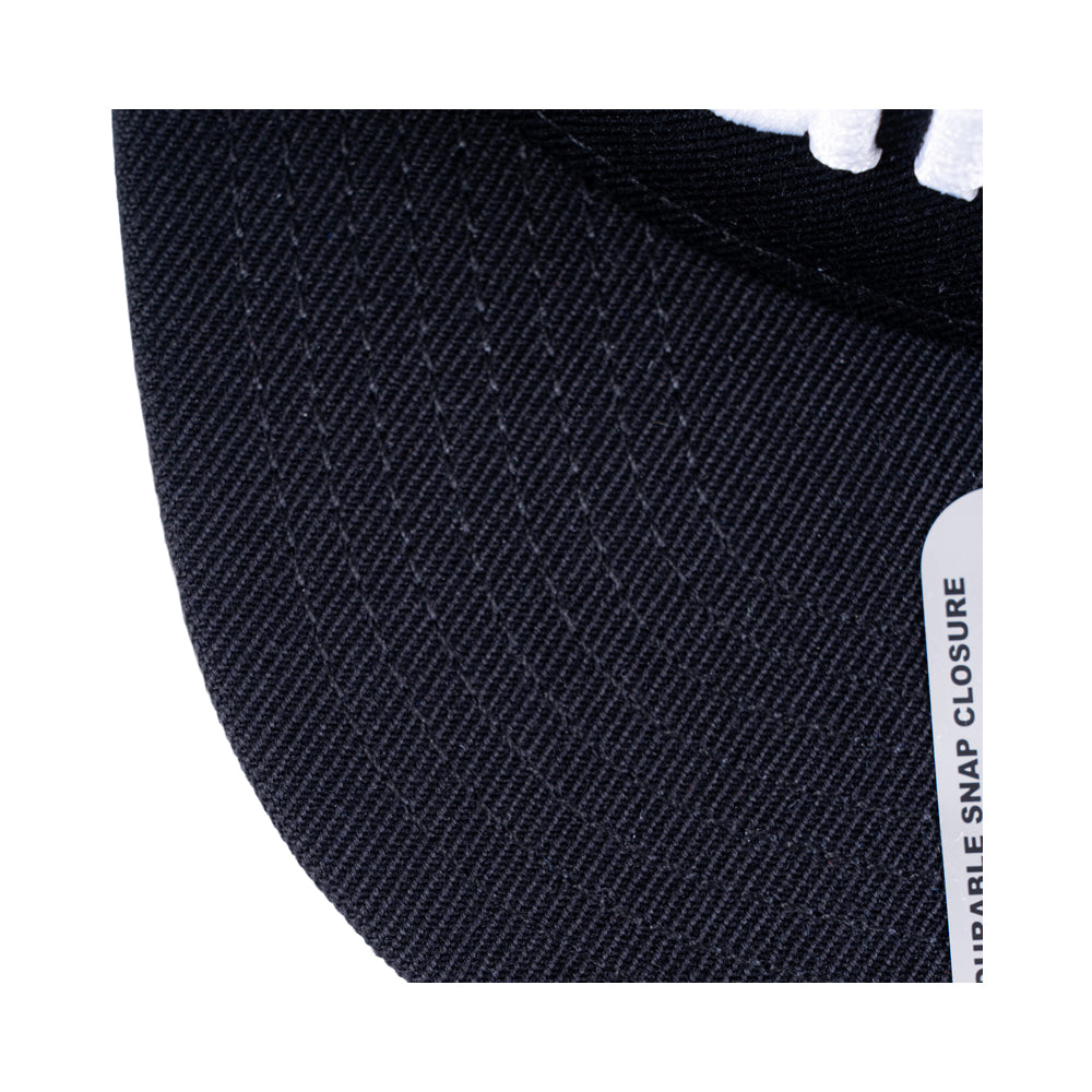 FLAT VISOR CAP BLACK