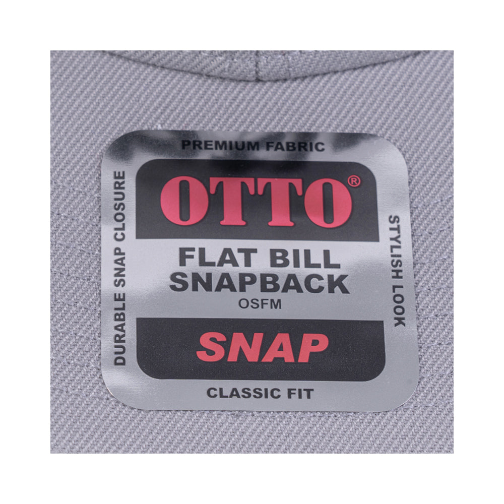 FLAT VISOR CAP GRAY