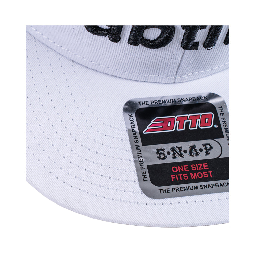 FLAT VISOR CAP WHITE