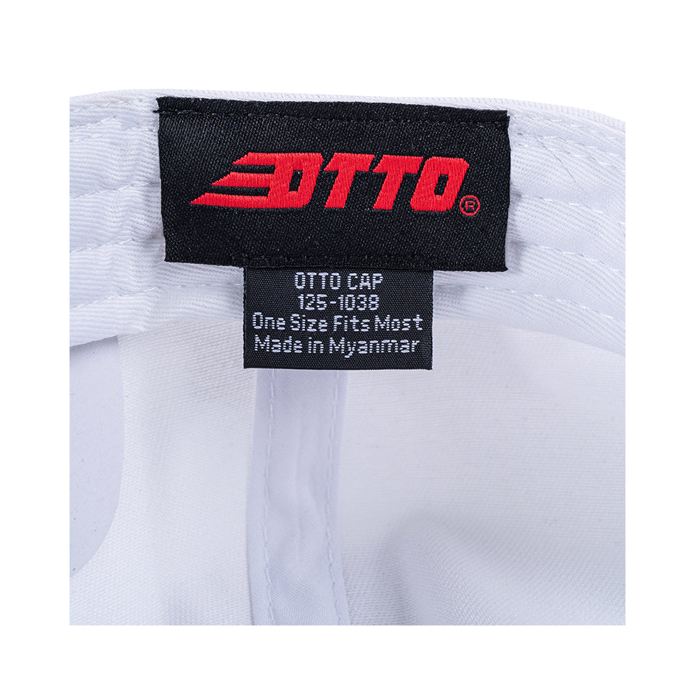 FLAT VISOR CAP WHITE