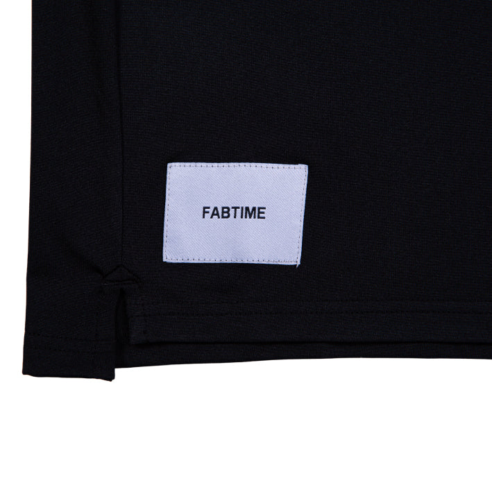JACQUARD BIG MOCK TEE