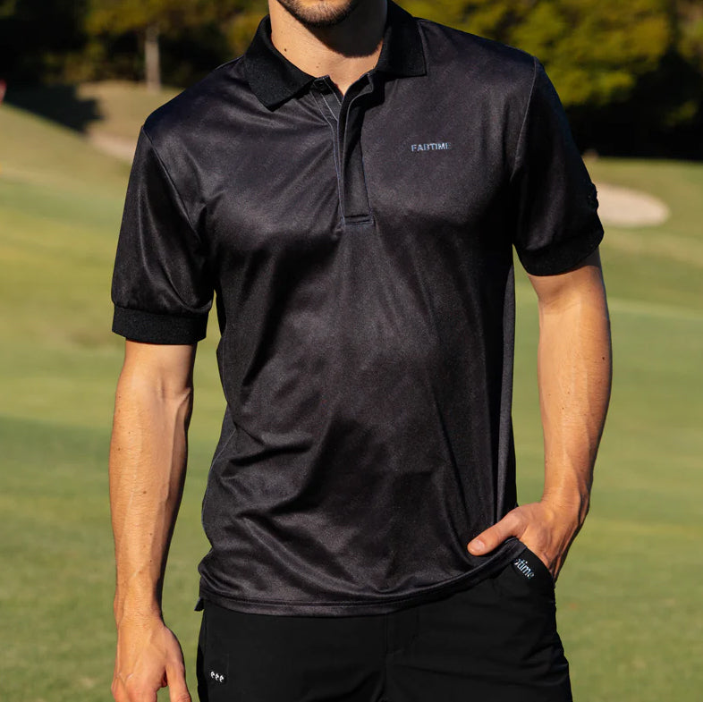 PATTERNED POLO SHIRT