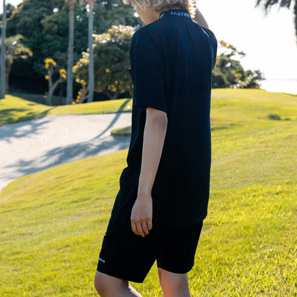 JACQUARD BIG MOCK TEE