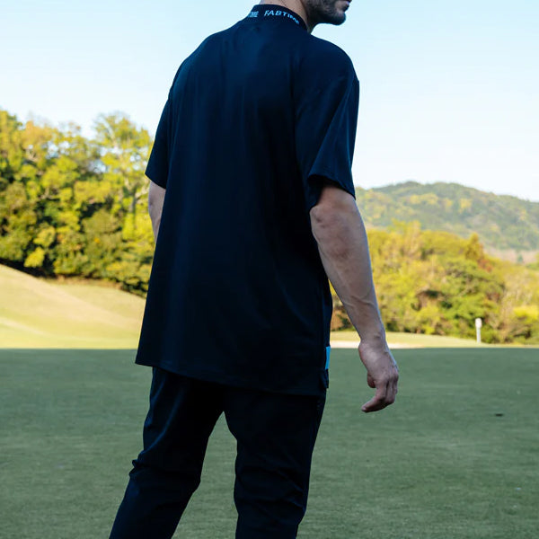 JACQUARD BIG MOCK TEE
