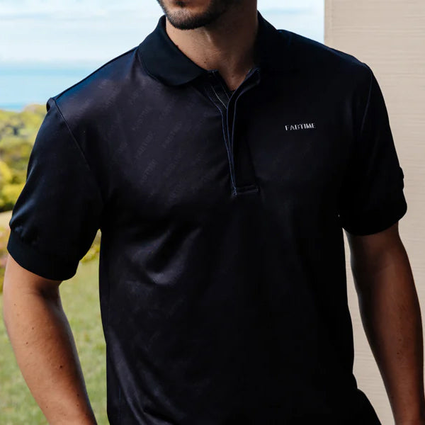 PATTERNED POLO SHIRT