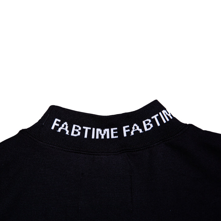 JACQUARD BIG MOCK TEE