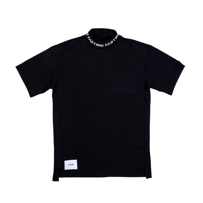 JACQUARD BIG MOCK TEE