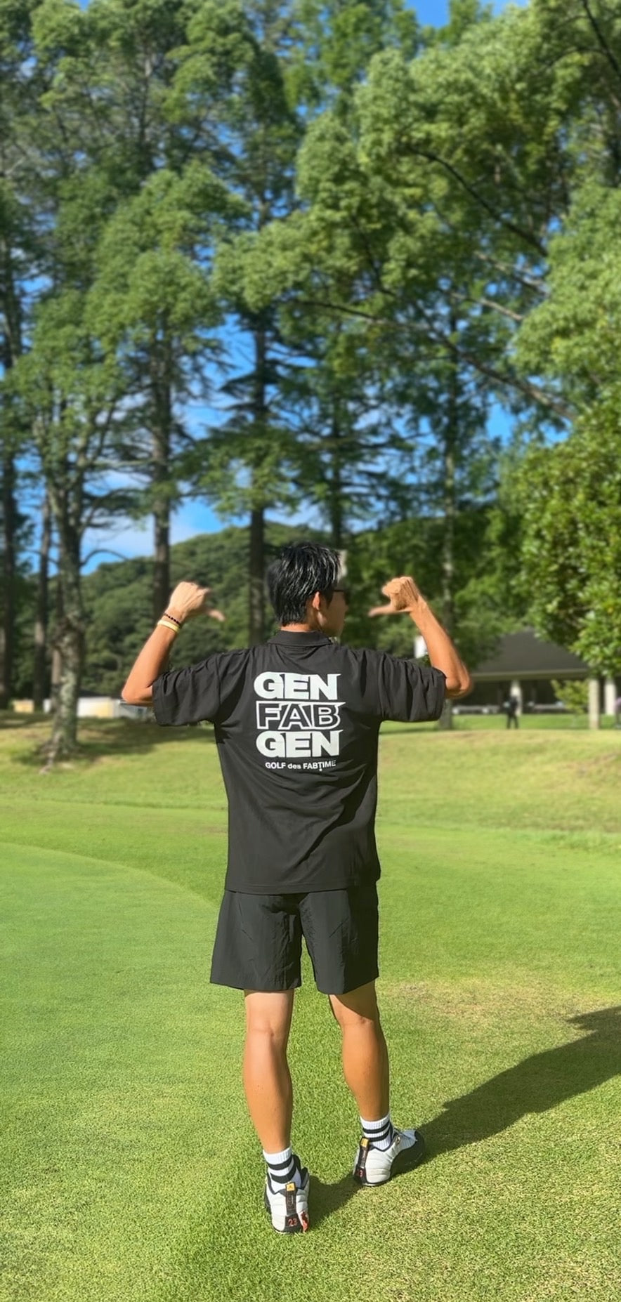 GENFAB POLO【GENGEN × FABTIME コラボ限定アイテム】