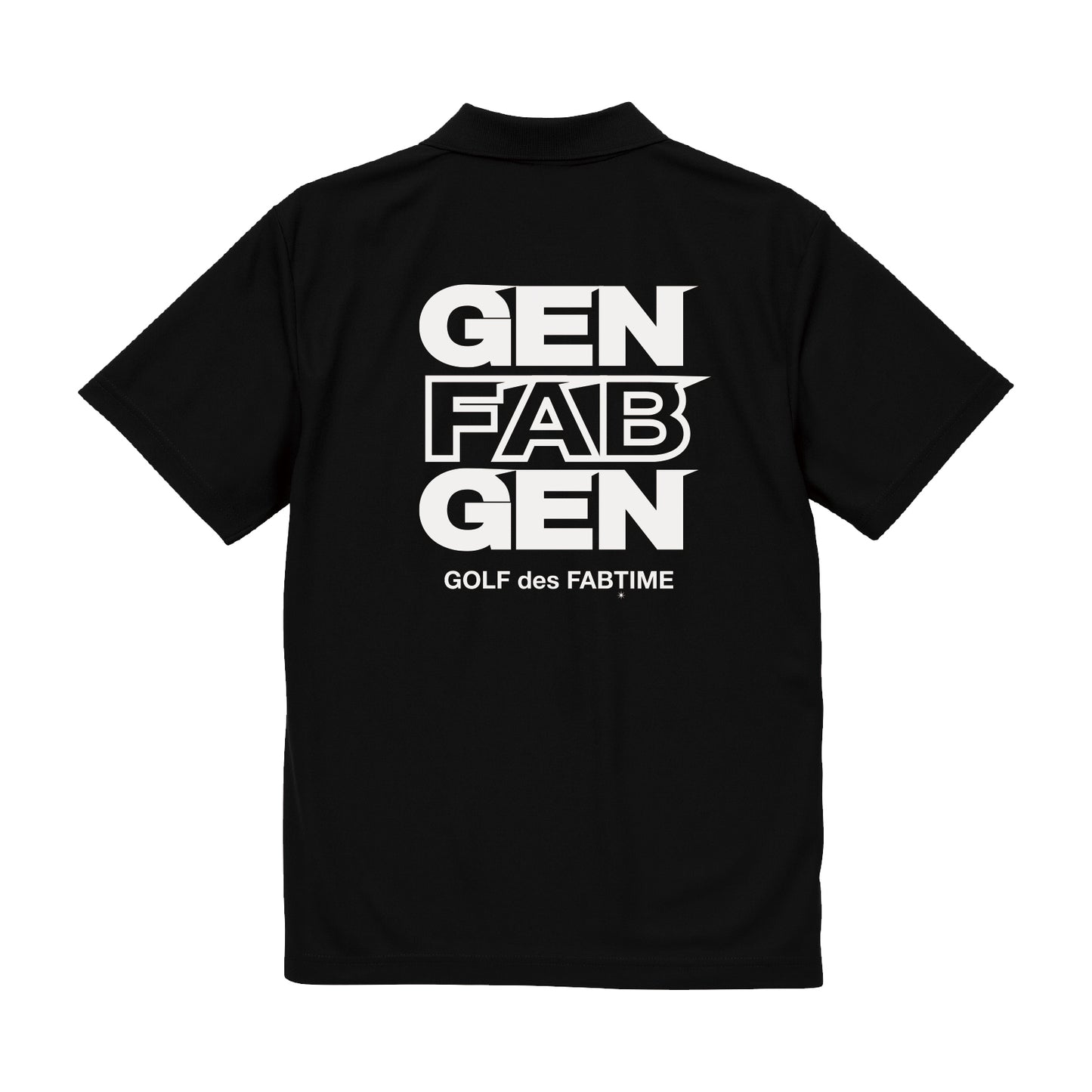 GENFAB POLO【GENGEN × FABTIME コラボ限定アイテム】