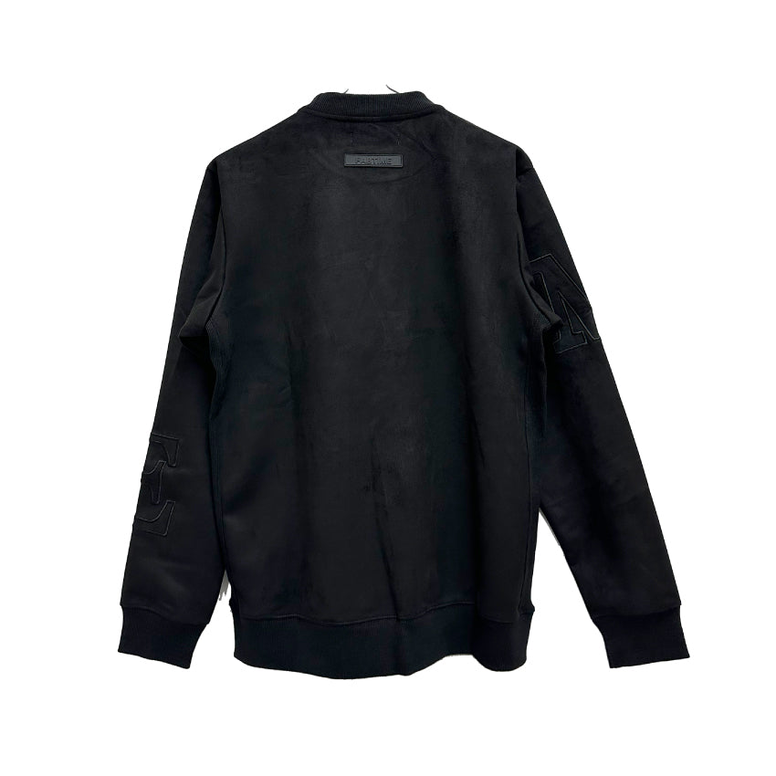 RANDOM LOGO SUEDE TOP