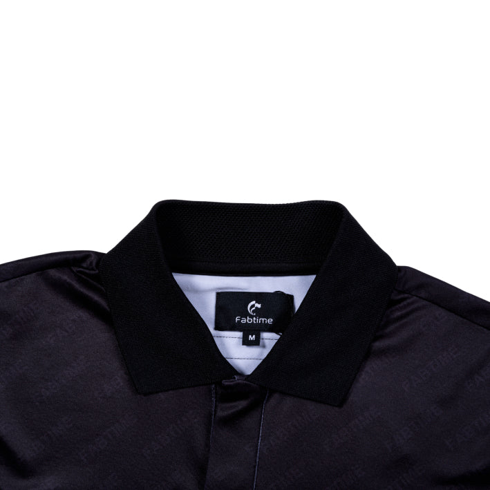 PATTERNED POLO SHIRT