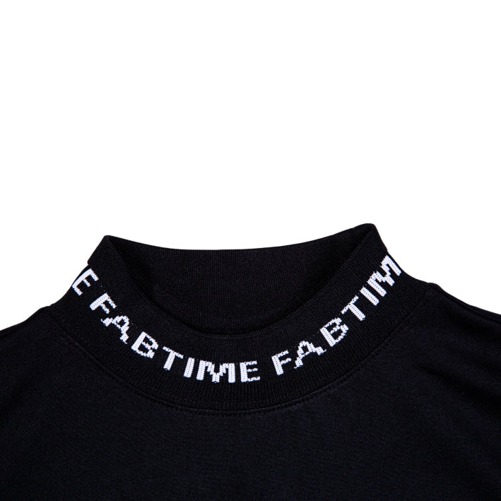 JACQUARD BIG MOCK TEE