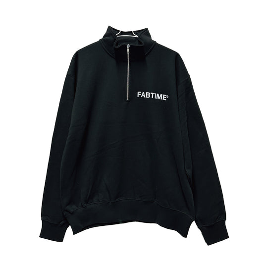 HALF ZIP SWEATSHIRT