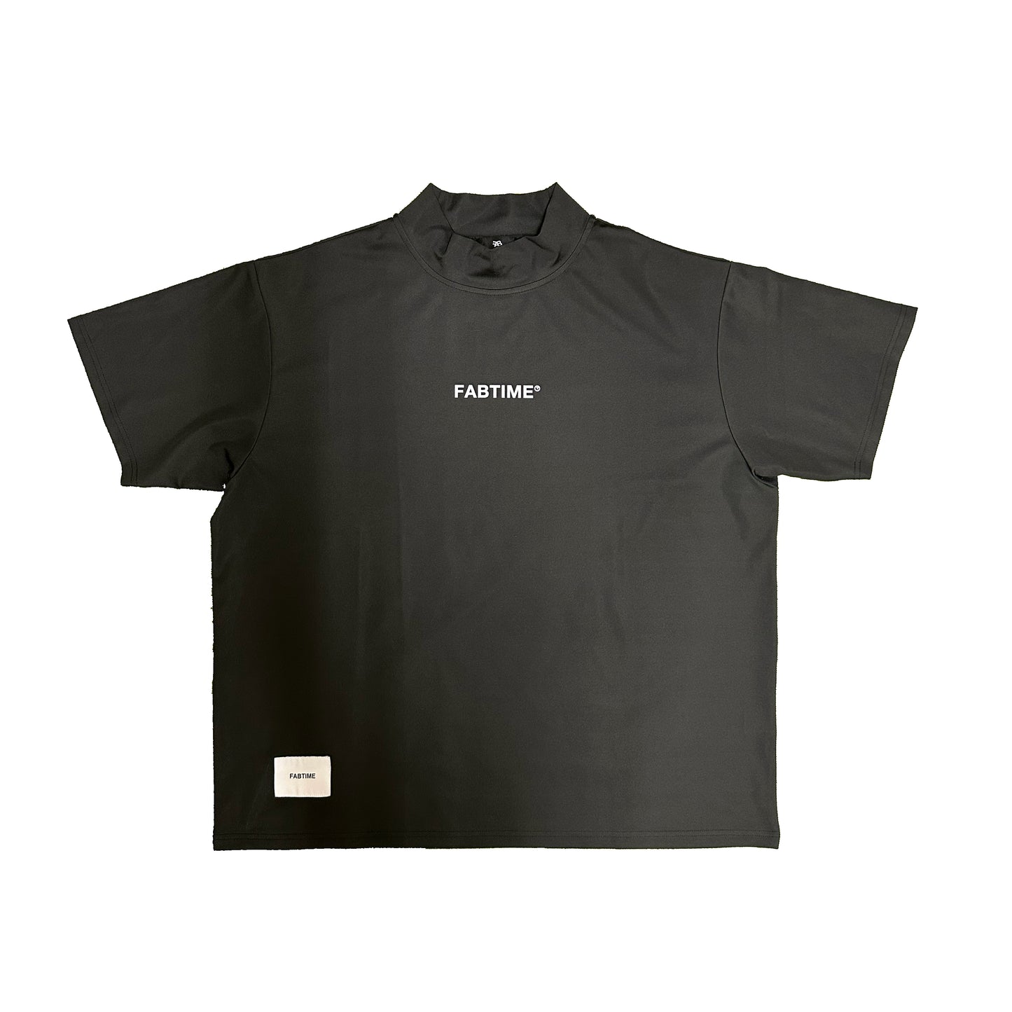 LOGO MOCK NECK