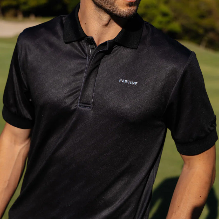 PATTERNED　POLO SHIRT