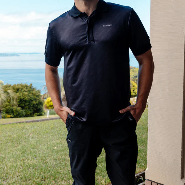 PATTERNED　POLO SHIRT