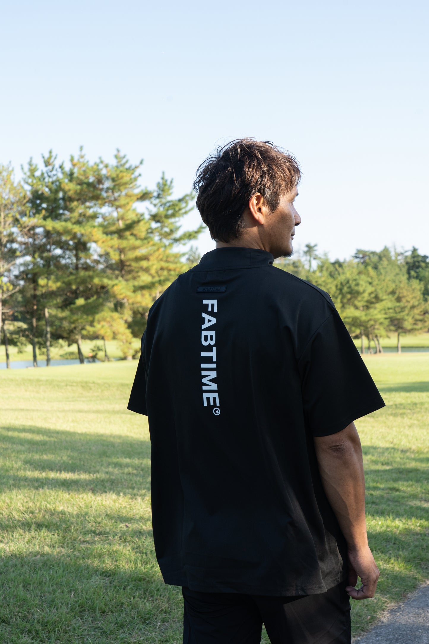 LOGO MOCK NECK