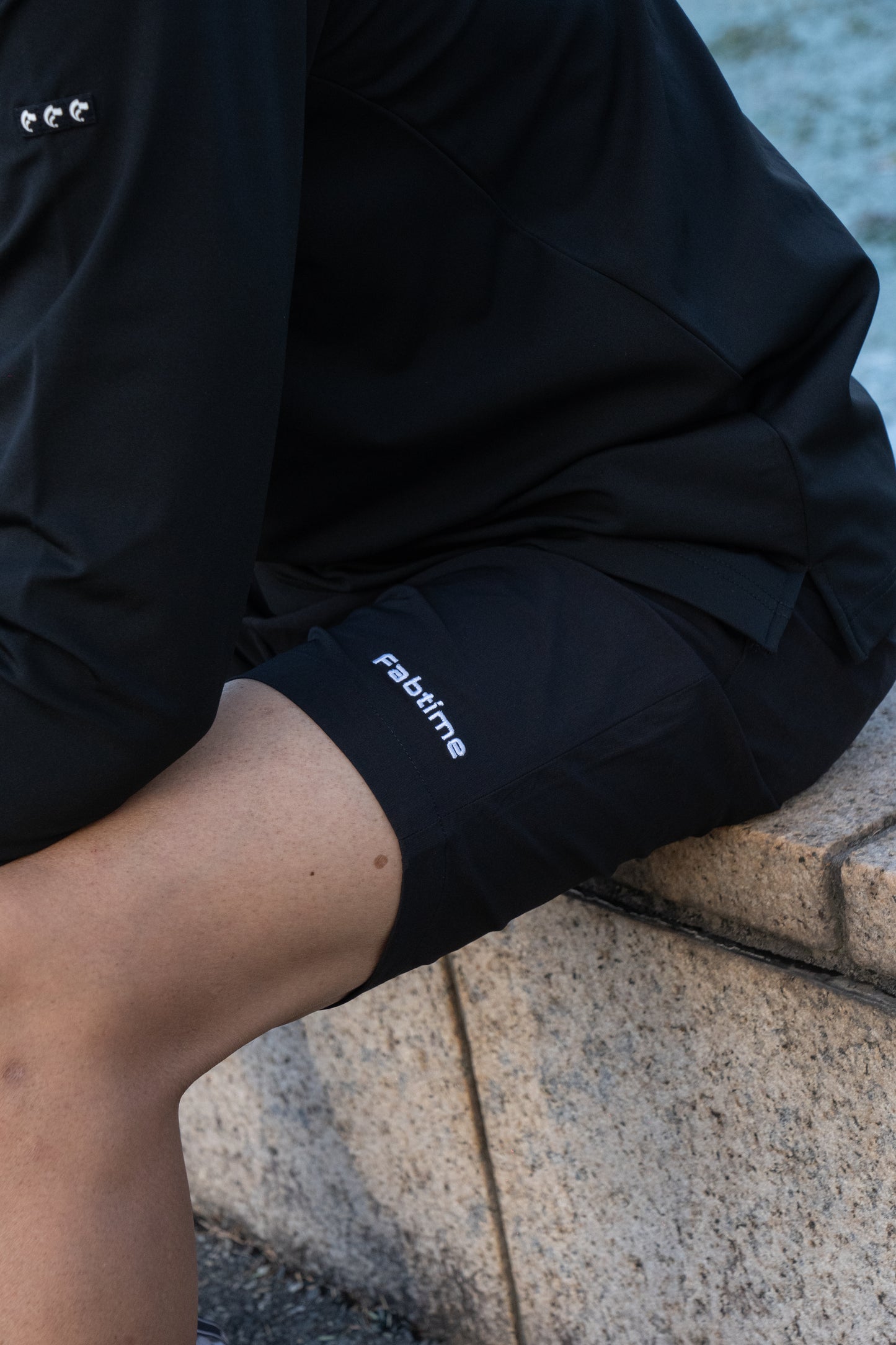 EASY HALF PANTS BLACK