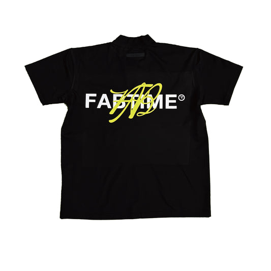 FABLOGO MOCK NECK BLACK