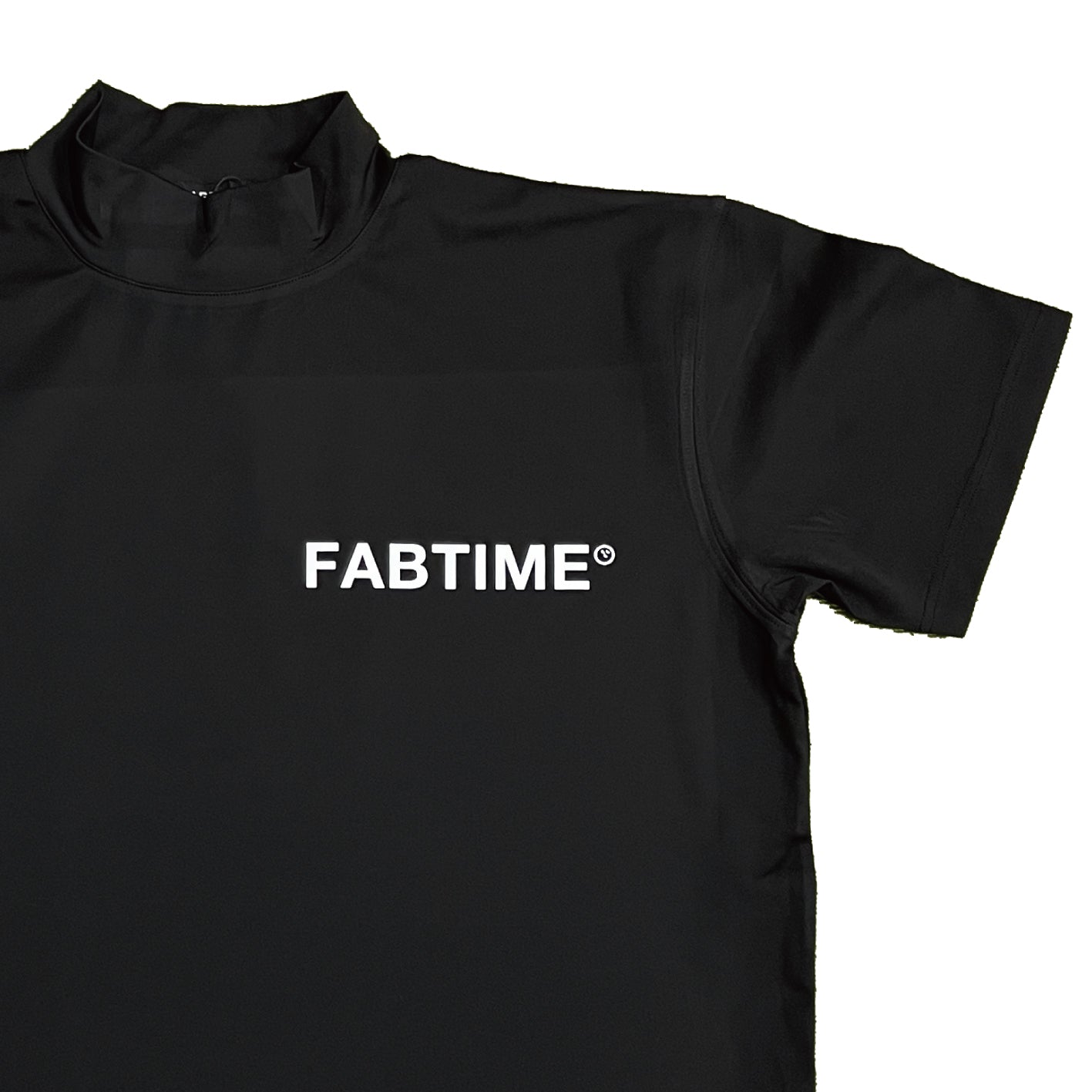 FABLOGO MOCK NECK BLACK