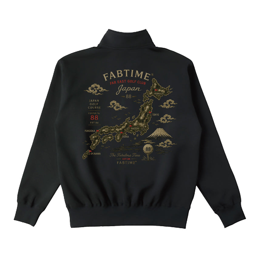 JAPAN GOLF COURSE HALF ZIP