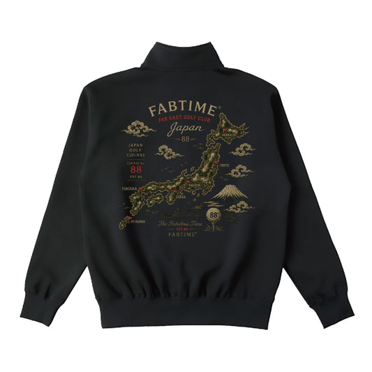 JAPAN GOLF COURSE HALF ZIP