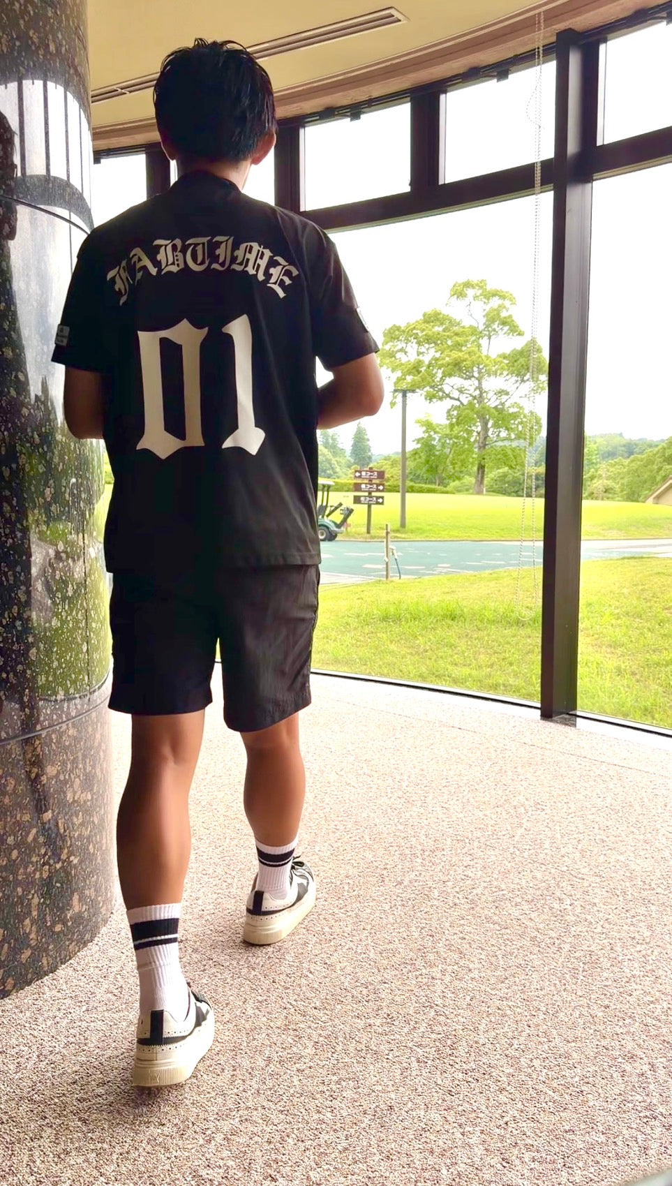 【GENGENコラボ】FG01 MOCK NECK BLACK