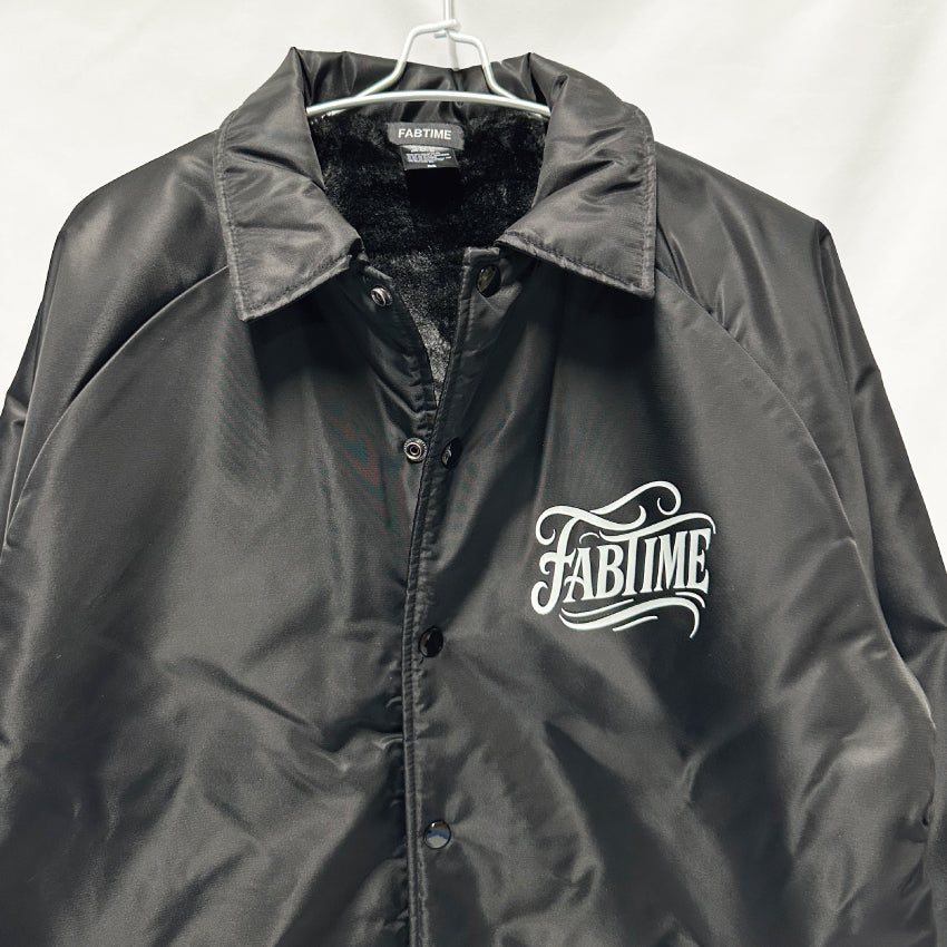 BOA COACH JACKET/ART WORKS-(BLK)XL COACH JACKET (WITH BOA LINING)