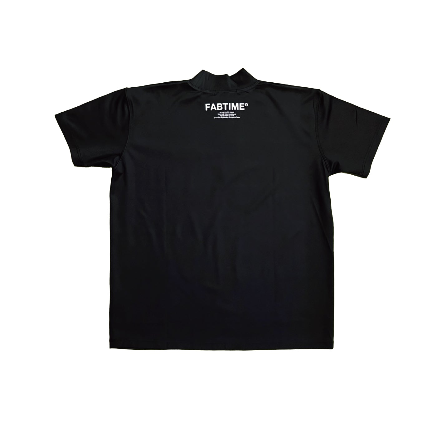 MESSAGE MOCK NECK BLACK