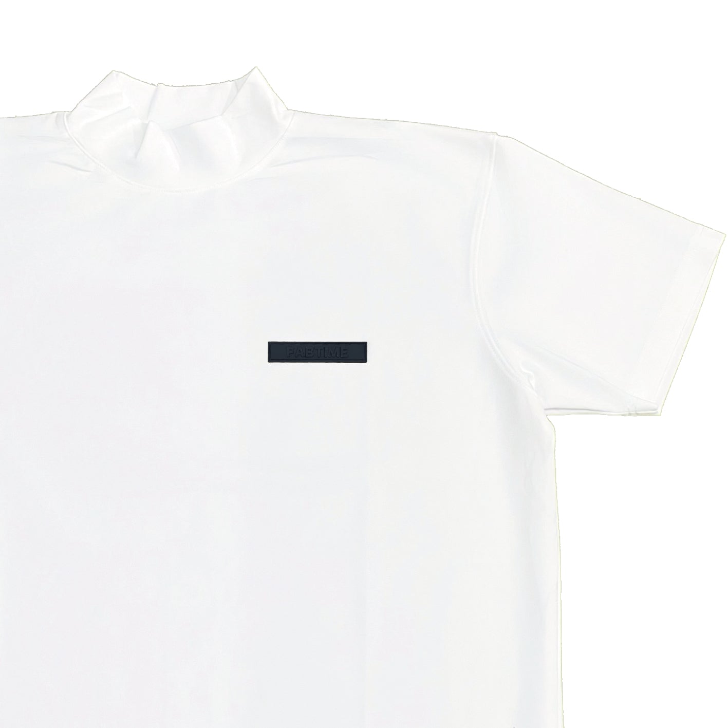 MESSAGE MOCK NECK WHITE