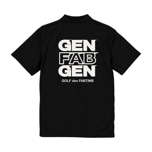 GENFAB POLO【GENGEN × FABTIME コラボ限定アイテム】