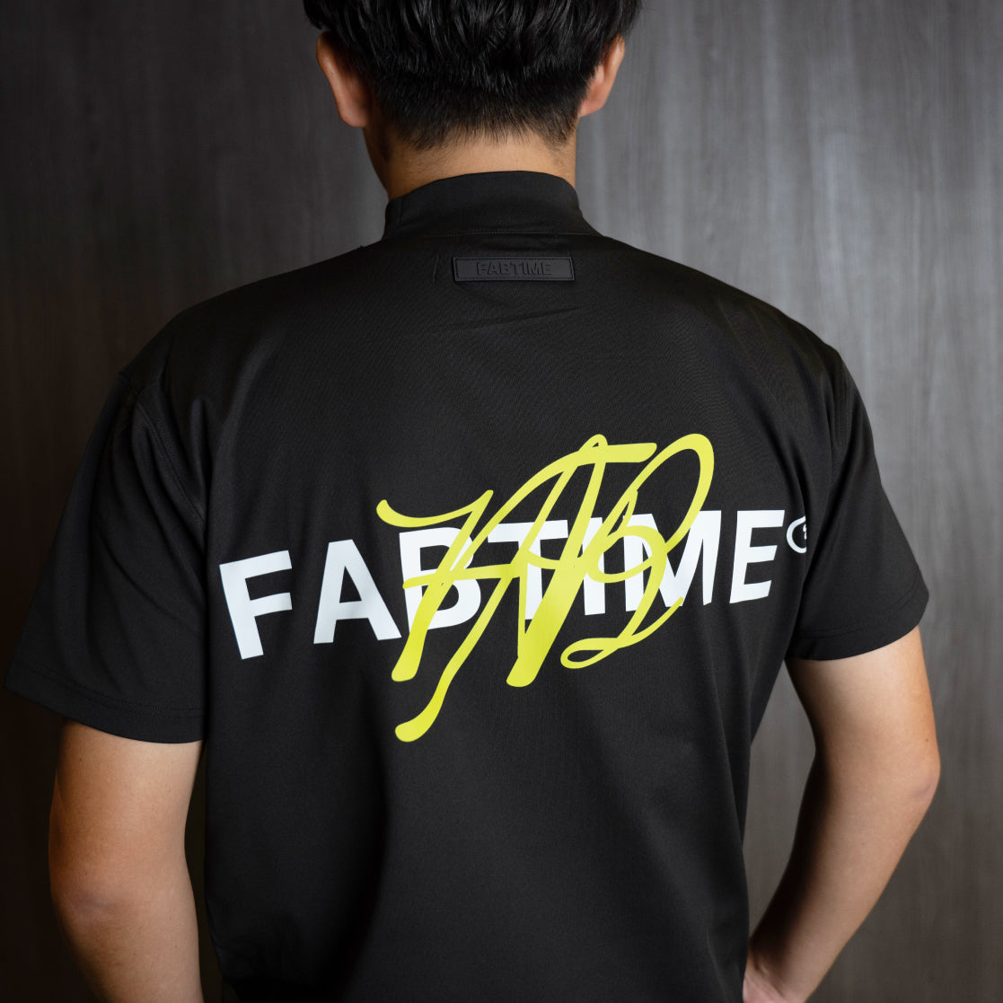 FABLOGO MOCK NECK BLACK